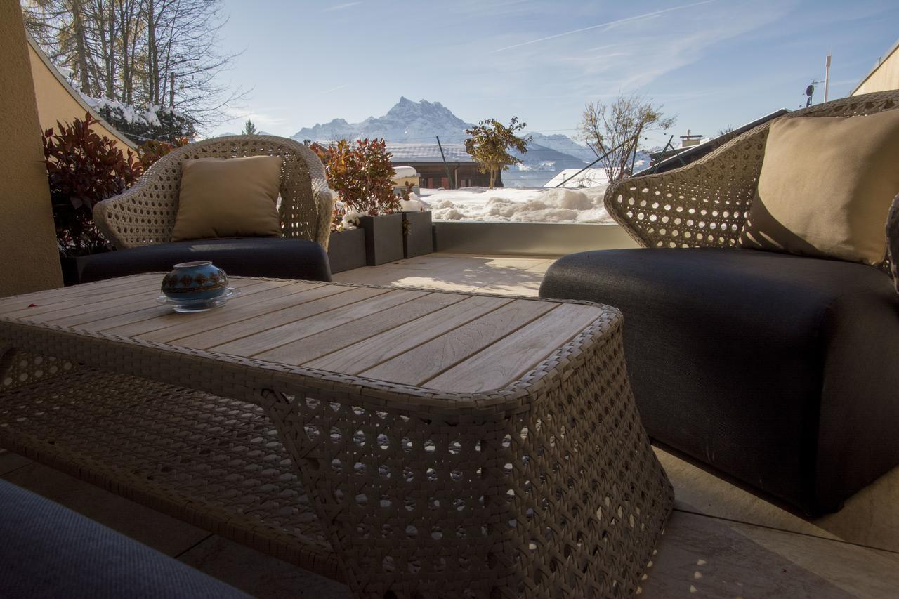 Appartements Dans La Residence Panorama Villars-sur-Ollon Luaran gambar